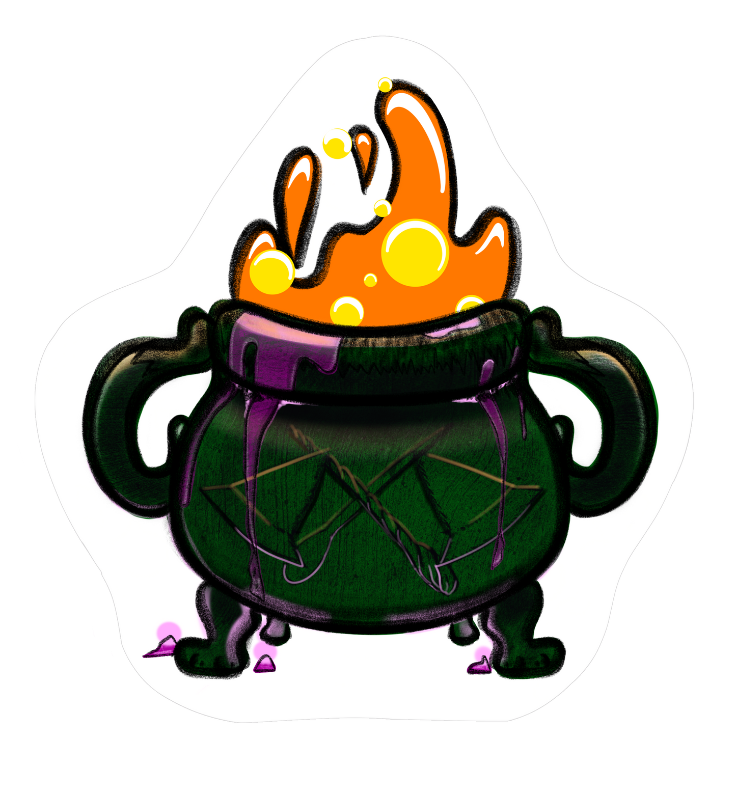 Bubbling Cauldron Sticker