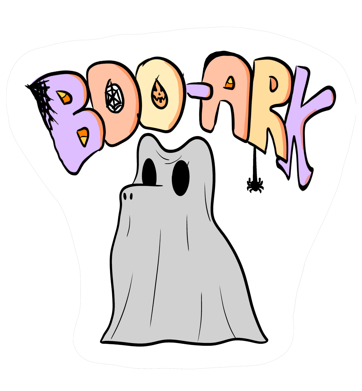 Ghost Dog "Boo-Ark" Sticker